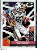 Savion Williams 2025 Topps Chrome Cosmic White Hole SSP RC Green Bay Packers
