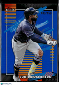 Junior Caminero 2026 Topps Finest Blue Refractor 133/150 Tampa Bay Rays