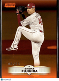 Shoma Fujihira 2025 Topps Stadium Club Orange 8/25 Tohoku Rakuten Golden Eagles