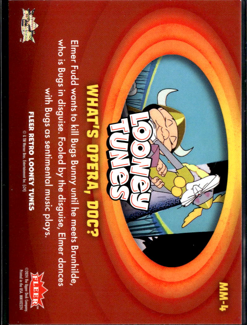 What's Opera. Doc? 2024 Fleer Retro Looney Tunes #MM-4