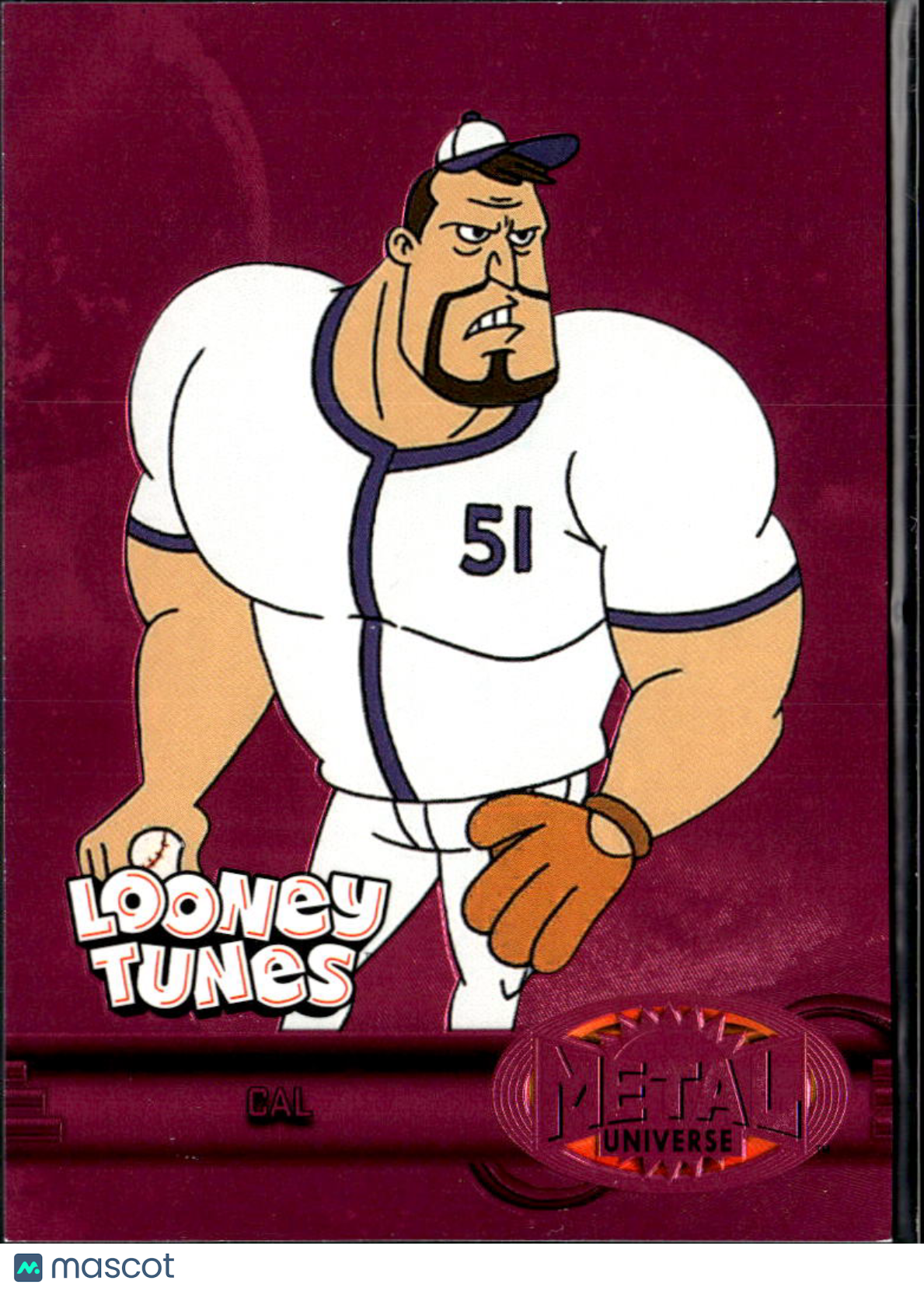 Cal 2024 Upper Deck Fleer Retro Looney Tunes Pink Metal Universe 61/300