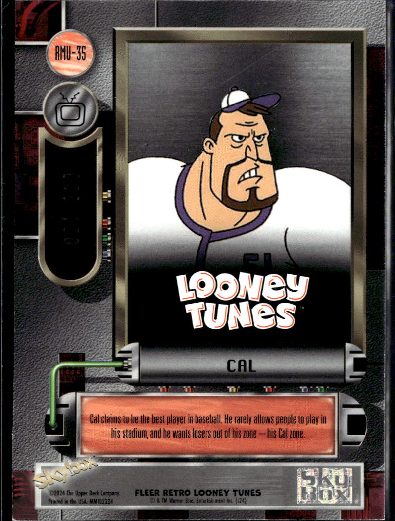 Cal 2024 Upper Deck Fleer Retro Looney Tunes Pink Metal Universe 61/300