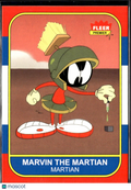 Marvin The Matrian 2024 Fleer Retro Looney Tunes '86 Fleer SSP #86F-7
