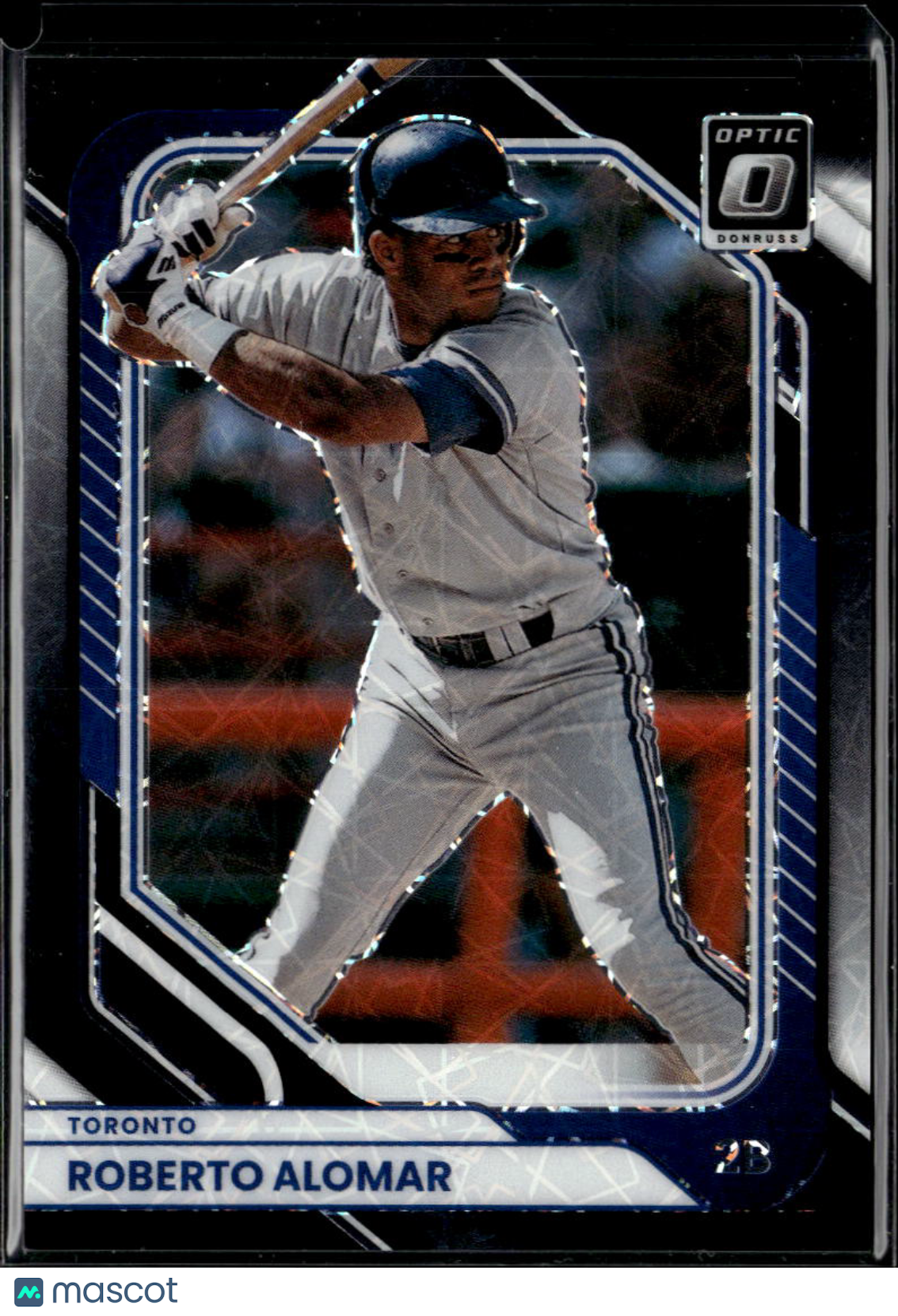 Roberto Alomar 2026 Optic Black Velocity Prizm 4/39 Toronto Blue Jays
