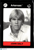 John Daly 1991 Collegiate Collection Rookie RC #48 GOLF Arkansas Razorbacks