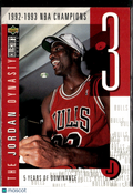 Michael Jordan 1997 Collector's Choice The Jordan Dynasty 22293/23000 Bulls