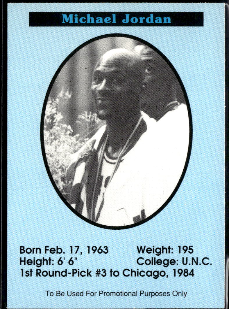 Michael Jordan 1991 Premier Sports Promo Chicago Bulls