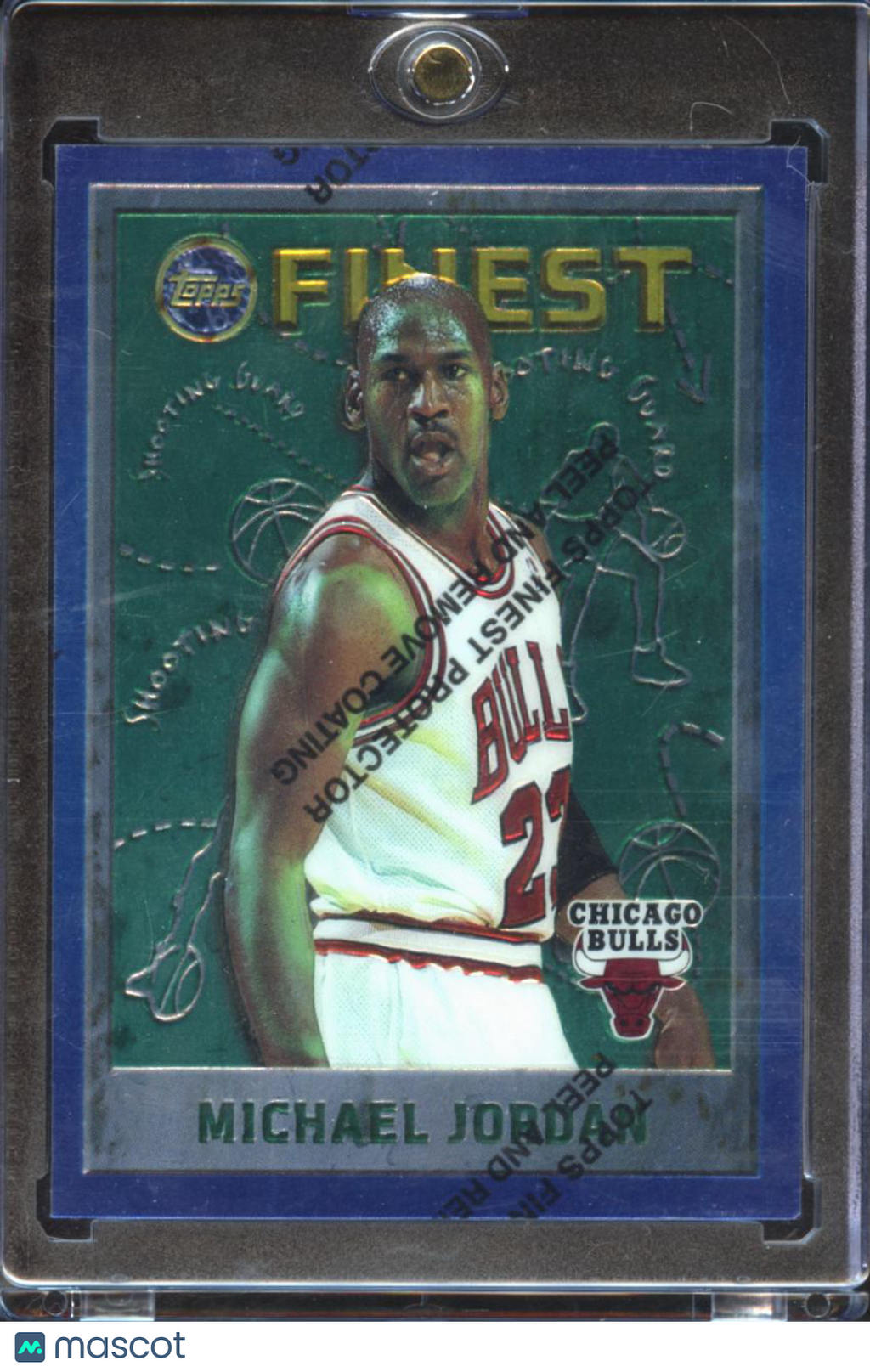 Michael Jordan 1996 Topps Finest Card #229 Chicago Bulls