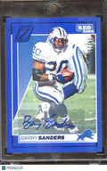 Barry Sanders 2024 Zenith Blue Auto Autograph 14/25 Detroit Lions
