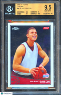Blake Griffin 2009-10 Topps Chrome Rookie RC /999 Sooners Clippers #96 BGS 9.5