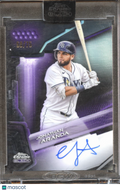 Jonathan Aranda 2026 Topps Chrome Black Auto Autograph 50/75 Tampa Bay Rays