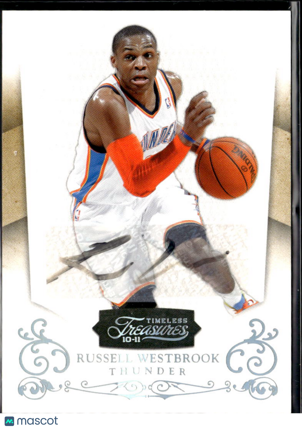 Russell Westbrook 2010-11 Timeless Treasures Auto Autograph 71/99 OKC Thunder