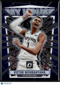 Victor Wembanyama 2023-24 Optic My House Purple RC Rookie San Antonio Spurs