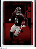 Drake London 2023 Chronicles Studio RED Rookie RC 22/99 Atlanta Falcons