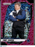 Jimmy Johnson 2024 Prizm Pink Disco Prizm SSP 11/25 Dallas Cowboys