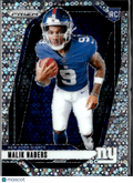 Malik Nabers 2024 Prizm Rookie Variation Disco SSP RC New York Giants