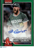 Garrett Crochet 2026 Topps Auto Autograph Green 27/99 Boston Red Sox