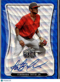 Fernando Tatis Jr. 2020 Leaf Metal Auto Autograph RC San Diego Padres 17/20