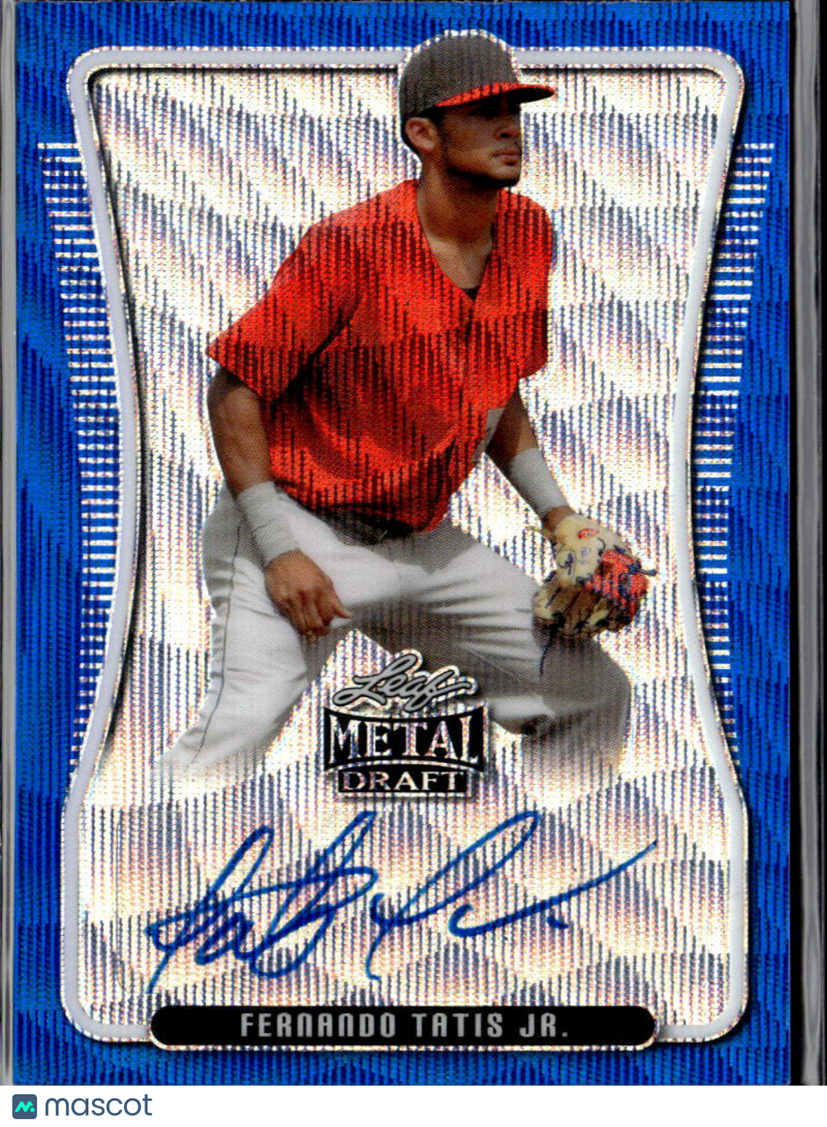 Fernando Tatis Jr. 2020 Leaf Metal Auto Autograph RC San Diego Padres 17/20