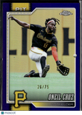 Oneil Cruz 2026 Topps Chrome Purple Refractor 26/75 Pittsburgh Pirates