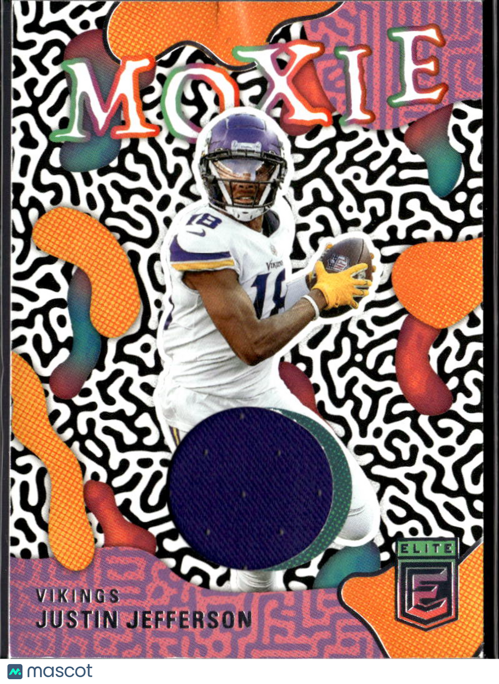 Justin Jefferson 2022 Elite Moxie Jersey Patch Minnesota Vikings