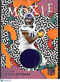 Justin Jefferson 2022 Elite Moxie Jersey Patch Minnesota Vikings
