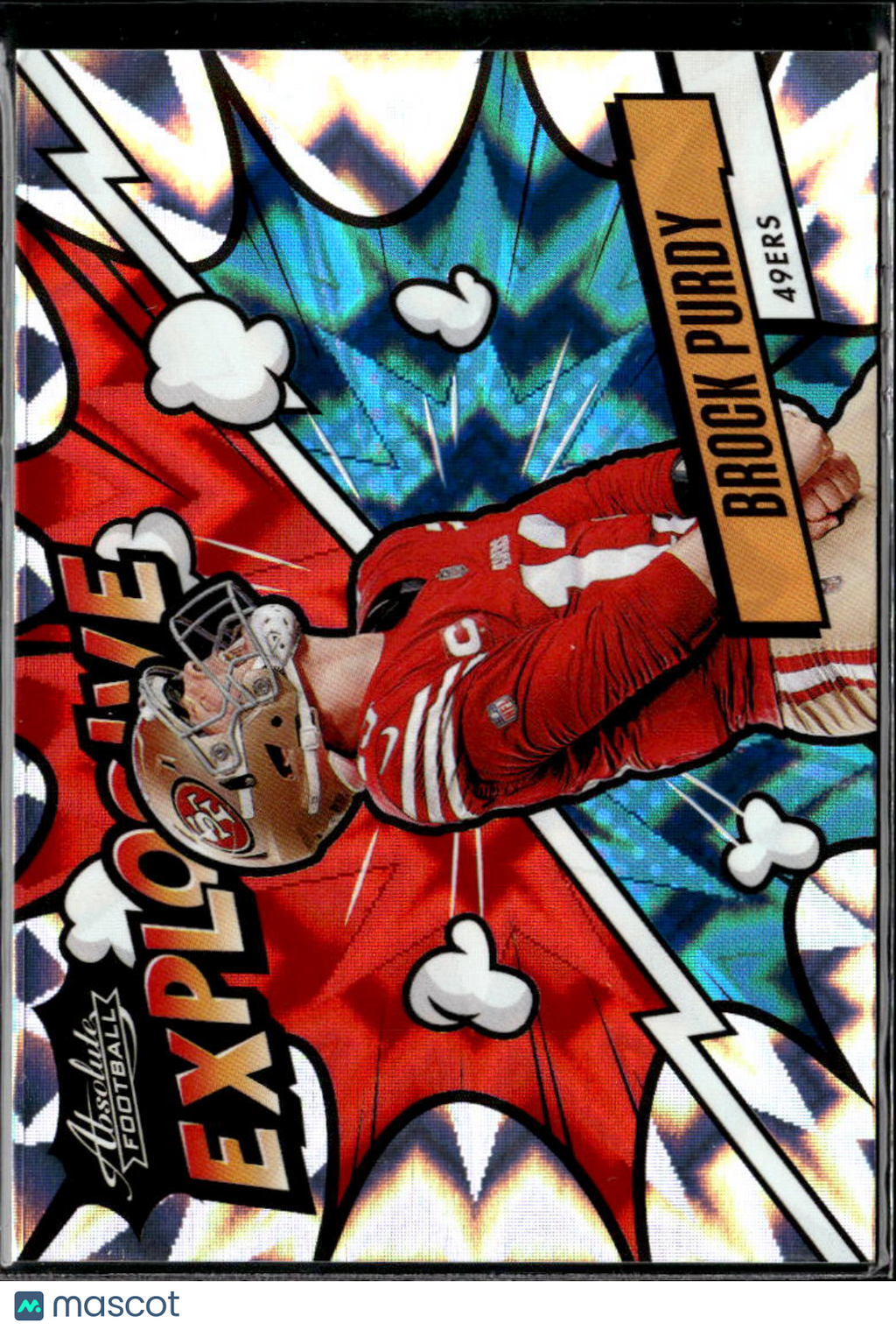 Brock Purdy 2024 Absolute Explosive SSP CASE HIT San Francisco 49ers
