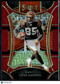 Chad Johnson 2023 Select Suite Level Red Mojo Prizm 43/49 Cincinnati Bengals