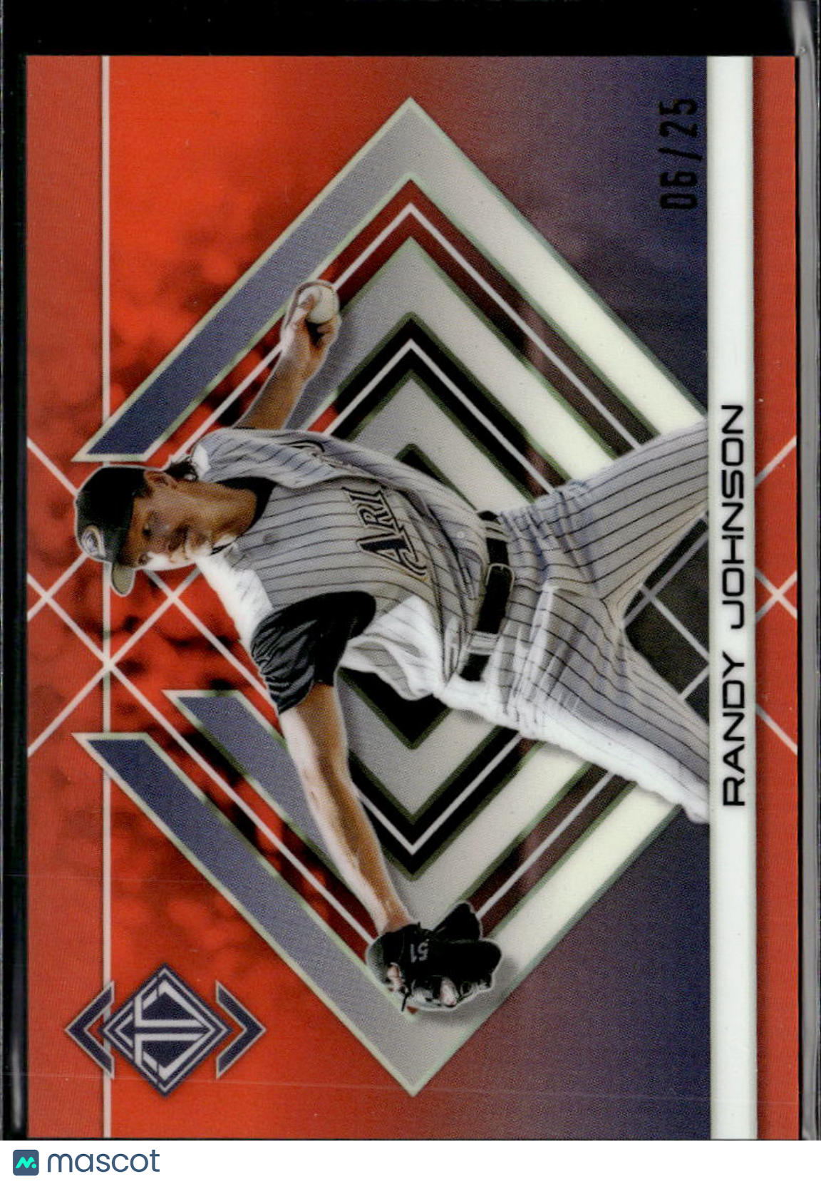 Randy Johnson 2025 Topps Transcendent Orange 6/25 Arizona Diamondbacks