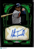 Alan Trammell 2026 Topps Chrome Auto Autograph 55/99 Green Detroit Tigers