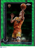 Liam McNeeley 2026 Topps Chrome Update RC Green Wave 58/99 Hornets