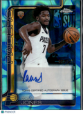 Kam Jones 2026 Topps Chrome Update Auto Autograph RC 3/175 Pacers