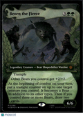 Beorn the Fierce Surge Foil, LOTR: The Hobbit, Magic the Gathering