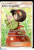 Erika's Hospitality 2019 Team Up Holo Rare FA #174/181