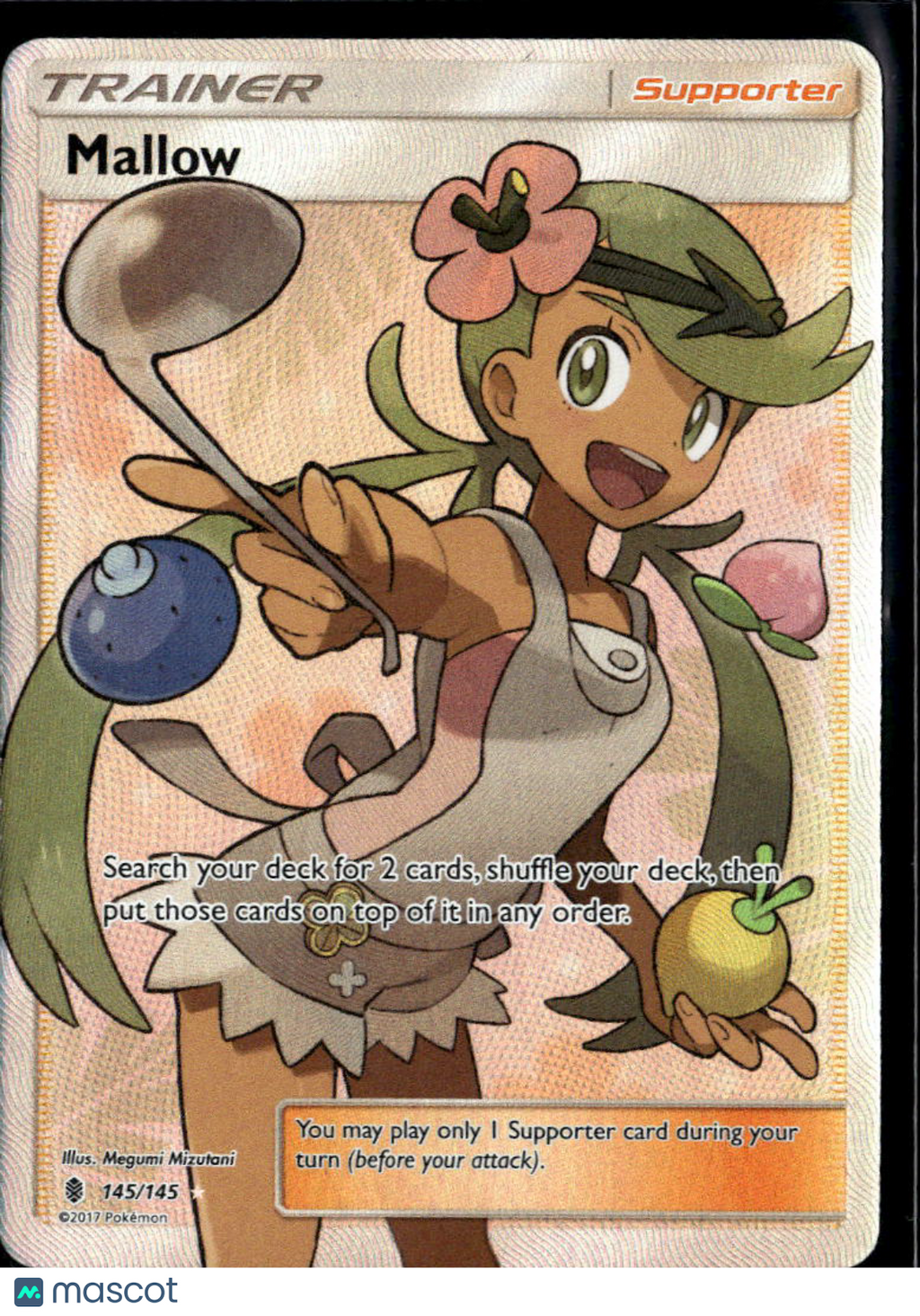 Mallow 2017 Guardians Rising Holo Ultra Rare FA #145/145