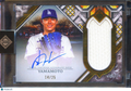 Yoshinobu Yamamoto 2025 Topps Transcendent Auto Autograph Patch 14/25 LA Dodgers