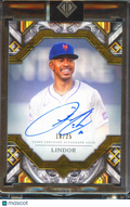Francisco Lindor 2025 Topps Transcendent Auto Autograph 18/25 New York Mets