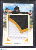 Bubba Chandler 2025 Panini Boys of Summer Jersey Patch /25 Pittsburgh Pirates