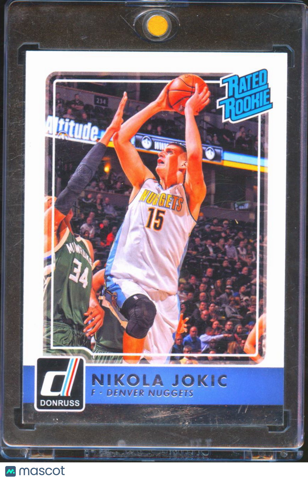 Nikola Jokic 2015-16 Donruss Rated Rookie RC #215 Denver Nuggets