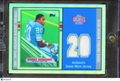 Barry Sanders 2001 Topps Archives Reserve Game Worn Patch Refractor Lions