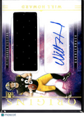Will Howard 2025 Origins Auto Autograph Patch Rookie RC Pittsburgh Steelers