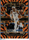 Shai Gilgeous-Alexander 2023-24 Select Tiger Prizm SSP Oklahoma City Thunder