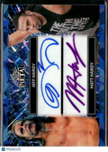 Jeff Hardy / Matt Hardy 2026 Leaf Metal WWE Dual Auto Autograph 8/10