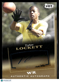 Tyler Lockett 2015 SAGE HIT Auto Autograph GOLD RC 104250 Seattle Seahawks