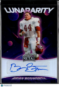 Brian Bosworth 2026 Leaf Metal Lunararity Auto Autograph Oklahoma Sooners 9/10