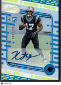 Xavier Legette 2024 Absolute Auto Autograph RC 10/299 Carolina Panthers