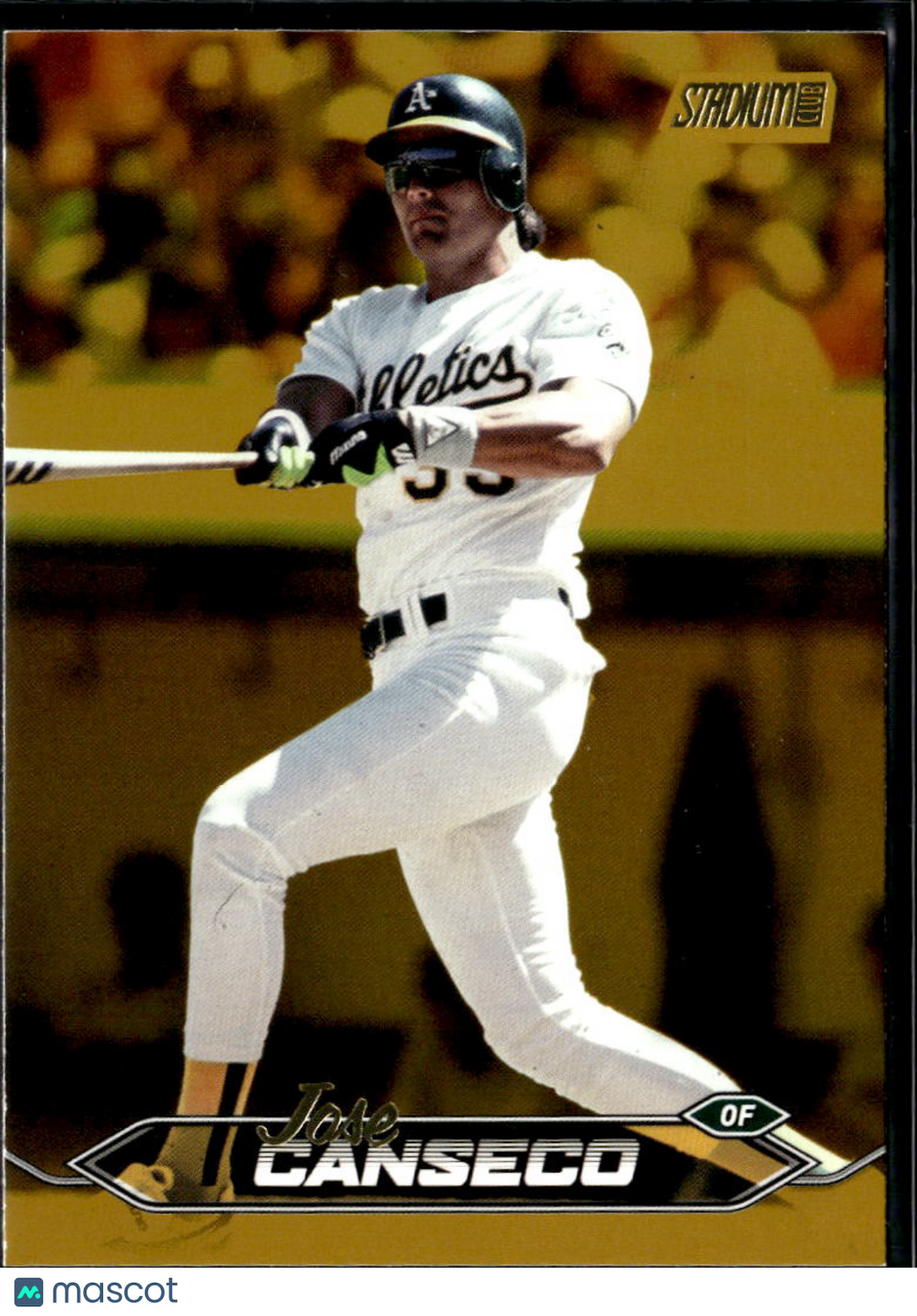 Jose Canseco 2024 Topps Stadium Club GOLD Foil SSP Oakland Athletics