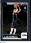 Victor Wembanyama 2023-24 NBA Hoops Premium Stock Rookie RC San Antonio Spurs