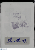 Thurman Thomas 2012 Leaf Auto Autograph Printing Plate 1/1 Buffalo Bills