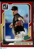 Konnor Griffin 2026 Donruss Rated Prospect Red RC 243/250 Pittsburgh Pirates